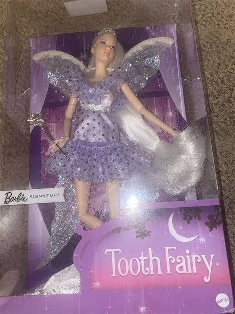 Barbie Signature Tooth Fairy Barbie Doll Brand New Imperfect Box