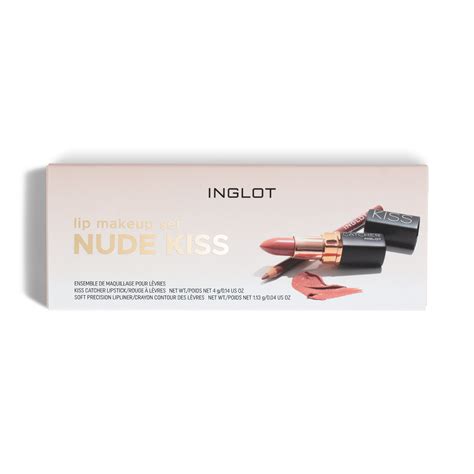 NUDE KISS ajakszett INGLOT Magyarország