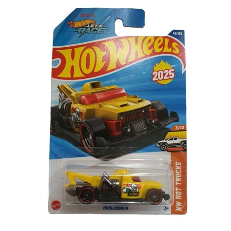 Hot Wheels Haulerback Hw Hot Trucks Hyw Shopee Brasil