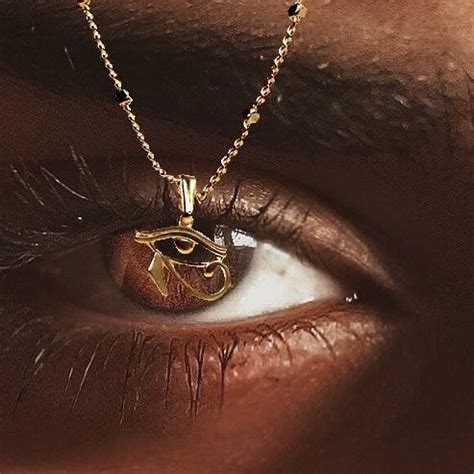 Pin by luna albaugh on @afroaira in 2025 | Eye of horus necklace ...