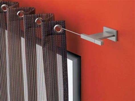 Профильные алюминиевые карнизы для штор – фото идеи