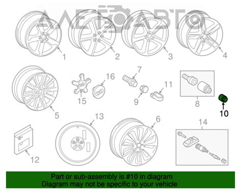 Заглушка колпачок колесного болта Audi A6 C7 12-18 новый OEM оригинал ...