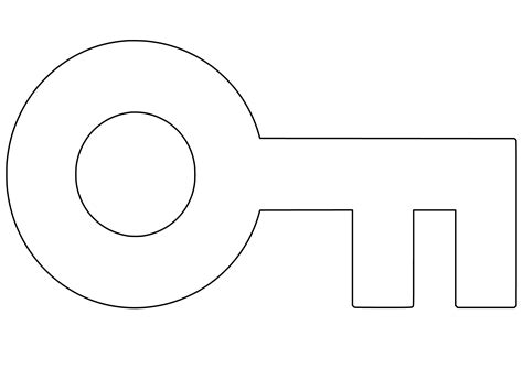 key template printable 6