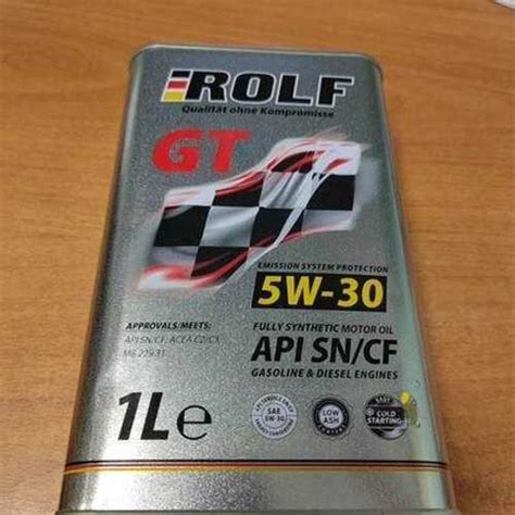 Масло Rolf GT 5W30 1л | Festima.Ru – частные объявления