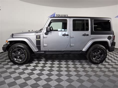 Pre Owned Jeep Wrangler Unlimited Freedom Edition Wd