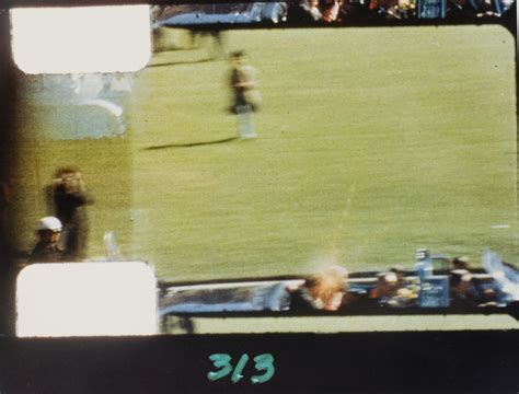 [Frame 313 of 8mm home movie of assassination of John F. Kennedy ...