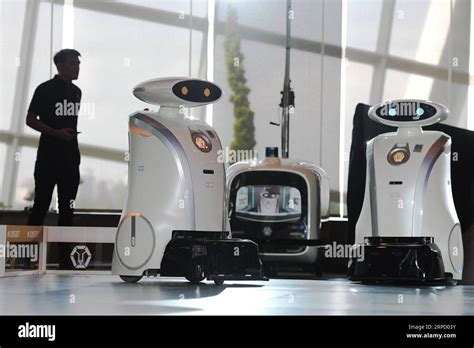 singapore lionsbot cleaning  res stock photography  images alamy