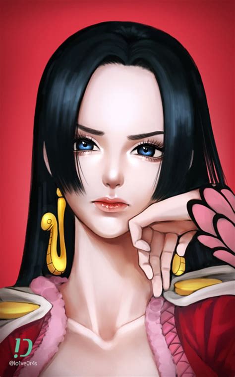 Artstation One Piece Boa Hancock Dan Manga Anime One Piece One Piece Comic Anime Girl