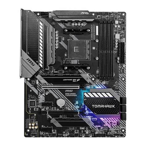 Placa Mae Msi Mag B550 Tomahawk Ddr4 Socket Am4 Atx Chipset Amd B550 Mag B550 Tomahawk Pichau