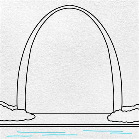 St. Louis Arch Drawing - HelloArtsy