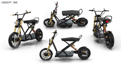 India S St Naked Scooter XCOOT Behance