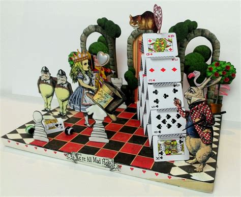 Artfully Musing: Alice in Wonderland Tarot Cards, Wonderland Scene, New ...