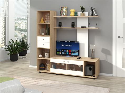Купить маленькую Стенку в зал Мальта| Mebel-Star