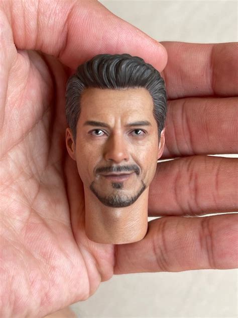 Hot Toys Iron Man Mark 7 Tony Stark Headsculpt Hobbies Toys Toys Games On Carousell