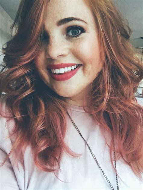 Pin By Lindsey Hill On Hair Rose Gold Hair Brunette Rose Gold Balayage Copper Blonde Hair