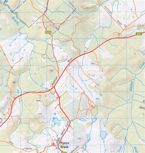 Noland 1 50000 Topographic Map Tasmap Maps Books And Travel Guides