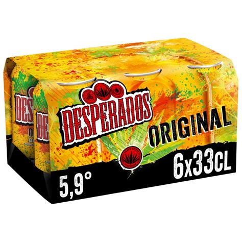 Desperados Bi Re Blonde Original Aromatis E T Quila Bo Tes X Cl Pas Cher Prix Auchan