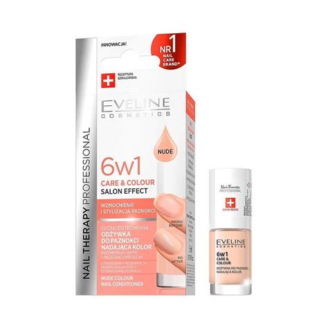 Eveline Nails Care Color in Концентриран балсам за нокти x мл цвят Nude