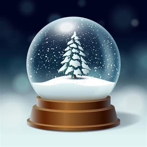 Crystal Ball D Images D Crystal Ball Snow Scene Music Box D Glass