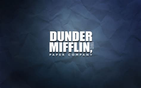 Dunder Mifflin Wallpapers Wallpaper Cave