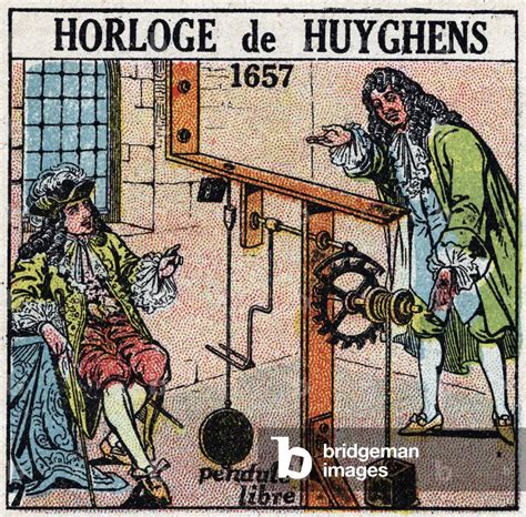 Image Of Time Clock A Free Pendulum Invented By Christiaan Huygens
