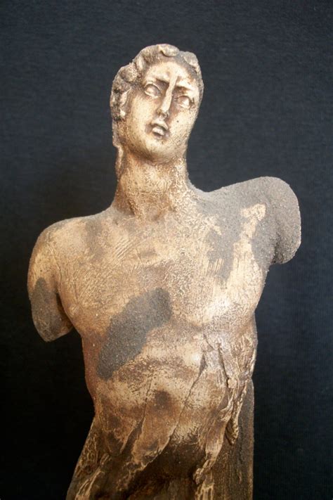 Male Nude Ceramic Figurine Sculpture Statue New Greek Art Unique Deco Handmade Etsy