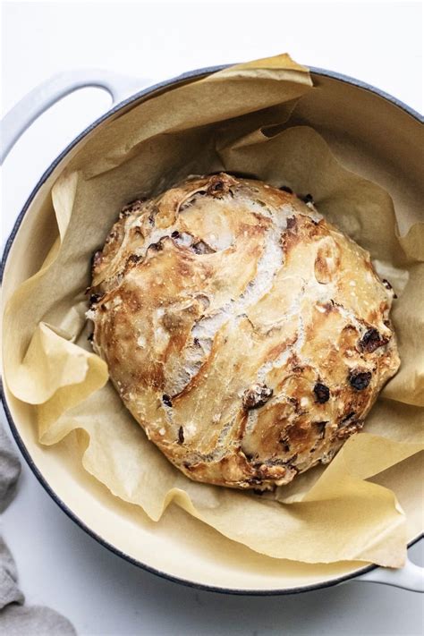 No Knead Cranberry Walnut Bread A Simple Palate