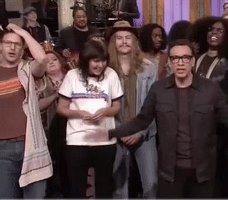 Benign Nine Andy Samberg Wearing His Glasses On Snl