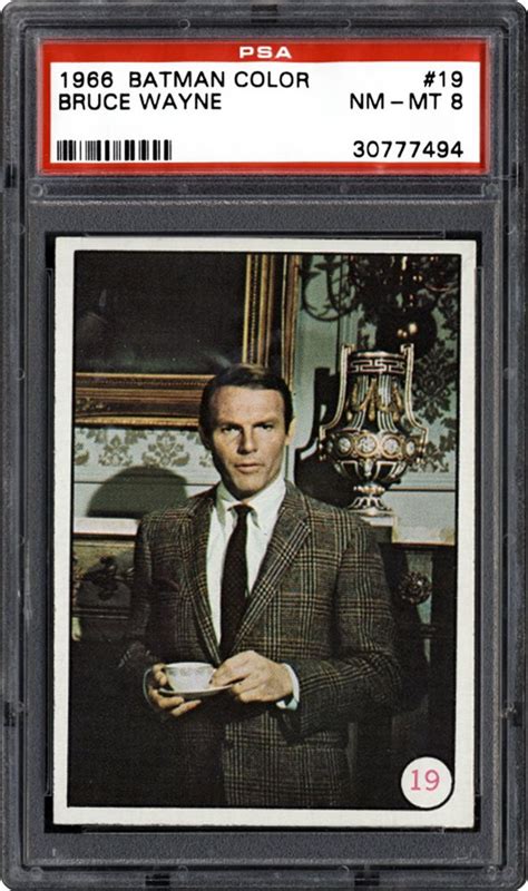1966 Batman Color Photo Bruce Wayne Psa Cardfacts®