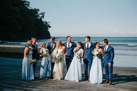 blue color wedding theme   stunning rustic beach wedding
