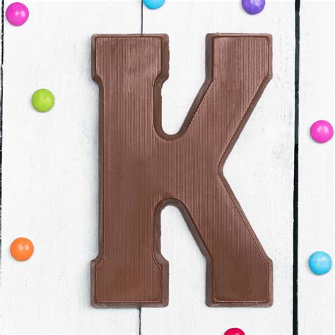 Super Large Chocolate Letter By The Letteroom