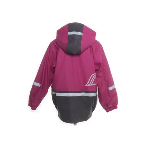 Didriksons Regenjacke M Dchen Gr E Pink Polyester