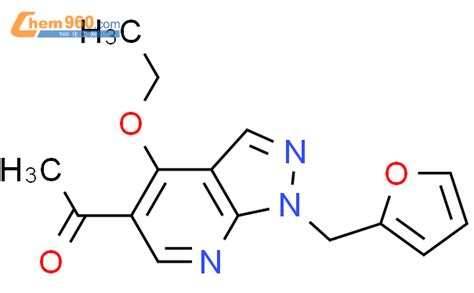 60868 69 1 Ethanone 1 4 Ethoxy 1 2 Furanylmethyl 1H Pyrazolo 3 4 B