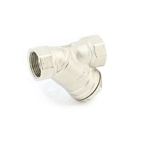 Фильтр косой ВР, латунь никелированная, Uni-Fitt купить от 1737 KZT ...