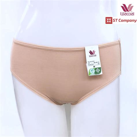 Wacoal Goodly Panty Half Half Piece Flesh Color Nn Wu Smooth Edges Big Bikini Style