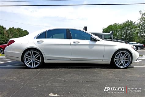 Mercedes Benz S Class Custom Wheels Tsw Rouen 22x Et Tire Size X R22 X Et