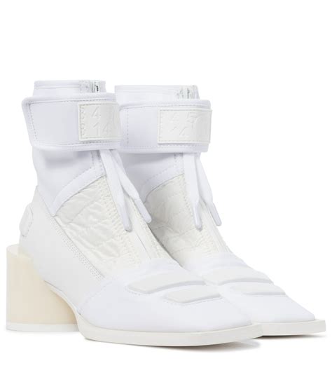 MM6 Maison Margiela - Leather ankle boots MM6 Maison Margiela