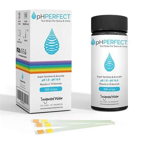 pH PERFECT pH Test Strips – Invigorated Water