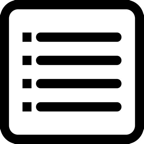 list icon png   cliparts  images  clipground