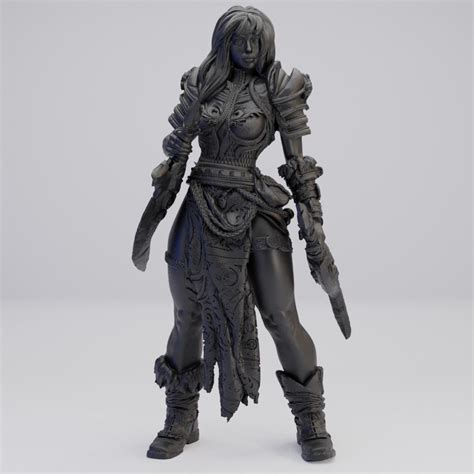 Hot Goblin グリータ ミニチュア 双剣の女戦士 ホットゴブリン