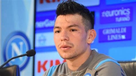 Chucky Lozano Se Presentó Con El Napoli Ojalá Pueda Lograr Algo