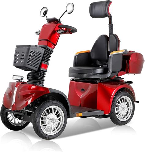 Amazon.com: All Terrain 4-Wheel Electric Powered Mobility Scooter for
