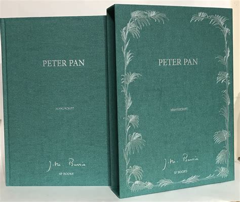 Peter Pan Manuscript By Barrie J M As New Hardcover 2019 1st