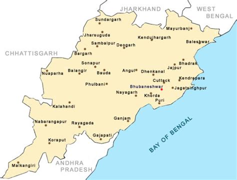Maps Of Orissa Orissa Map Tourist Maps Of Orissa Orissa City Map