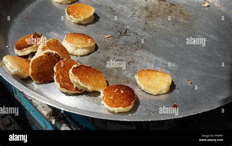 traditional asian street food with sweet cookies Stock Photo - Alamy