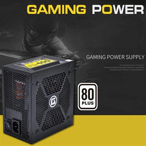 New Original Psu For Apexgaming Non Modular Game Mute Power Supply Rated 500w 400w Peak 550w