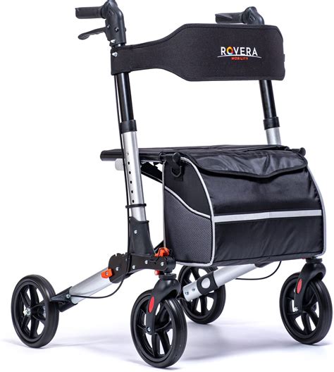 Rovera Mobility® DualFold Easy Rollator - Lichtgewicht en Dubbel ...