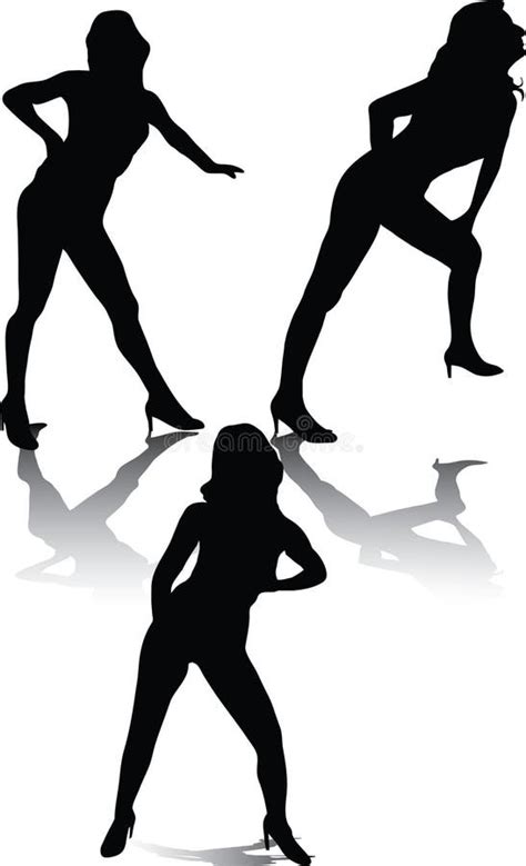 Tree Girls Stock Vector Illustration Of Legs Nude Naked