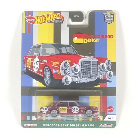 Jual Hot Wheels Car Culture Mercedes Benz Sel Amg Deutschland Design Shopee Indonesia