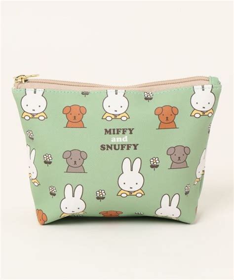 ポーチ 「 Miffy 」 ディック・ブルーナ 舟型ポーチ ミッフィー＆スナッフィー レディース メンズ 77635306